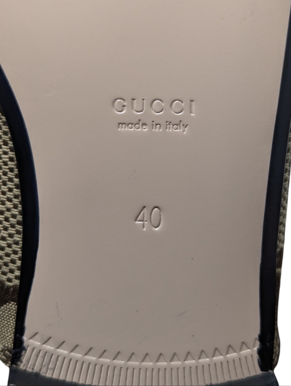 NIB Gucci Princetown Jumbo GG Monogram Horsebit Jacquard Loafer Mule Size EU 40 - Picture 11 of 13